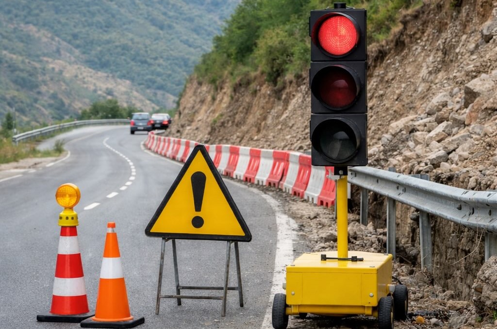 Rrëshqitje në aksin Librazhd–Pogradec, ARRSH: Kufizohet trafiku, plan për korsi provizore